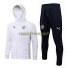 Manchester City Hooded Trainingsjacke 2022-23 Weiße Für Herren